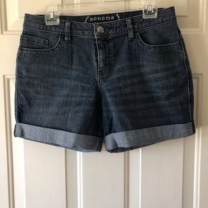 Sonoma || Cuffed Jean Shorts